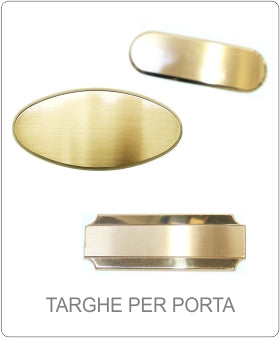 Targhe per Porta