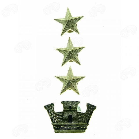 gradi in metallo Colonnello