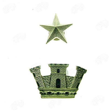 gradi in metallo Commissario Capo