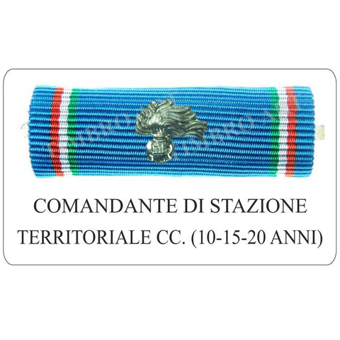 nastrino Comandante di Stazione CC.