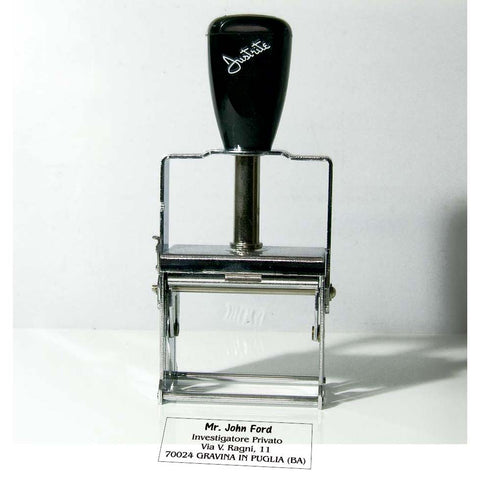 Timbro Autoinchiostrante Max 8 righi