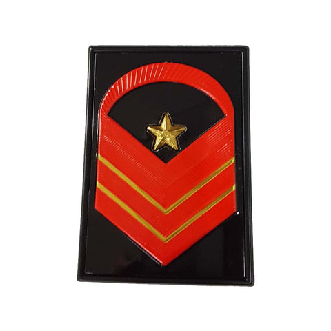 gradi in metallo Caporal Mag. Capo Scelto Q.S.