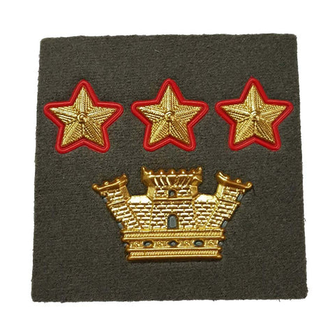 grado in plastica Colonnello Comandante di C.