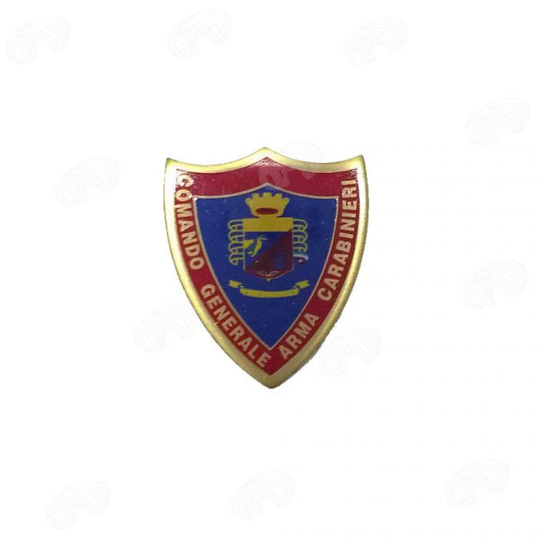 Distintivo ricordo in ottone smaltato Comando Generale carabinieri – Timbro  Art