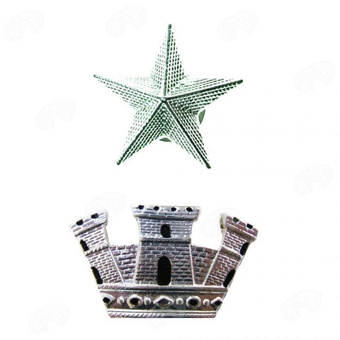 gradi in metallo Commissario Capo