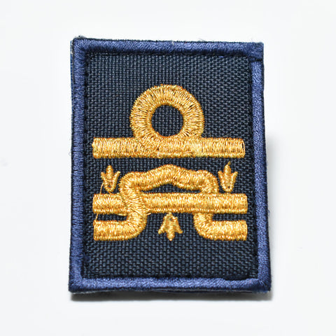 grado ricamato Contrammiraglio