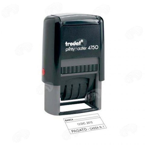 Datario Autoinchiostrante Plastica