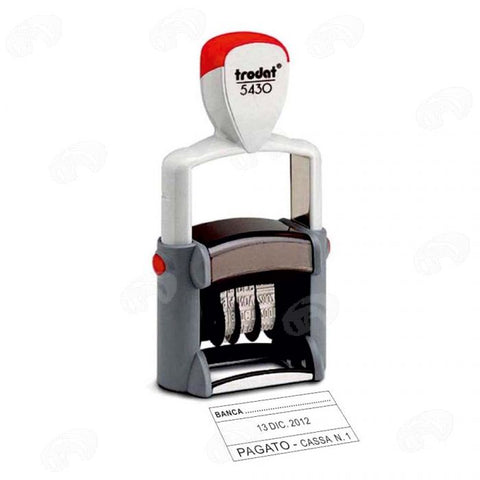 Datario Autoinchiostrante Metallo