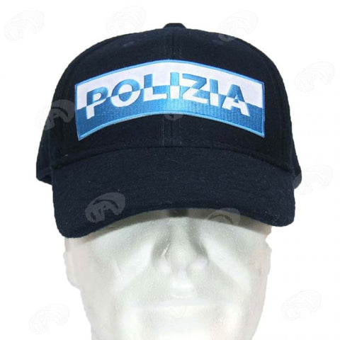 Berretto in Panno Polizia