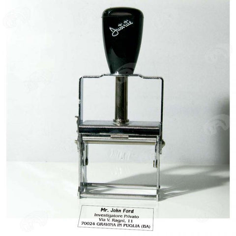 Timbro Autoinchiostrante Max 7 righi