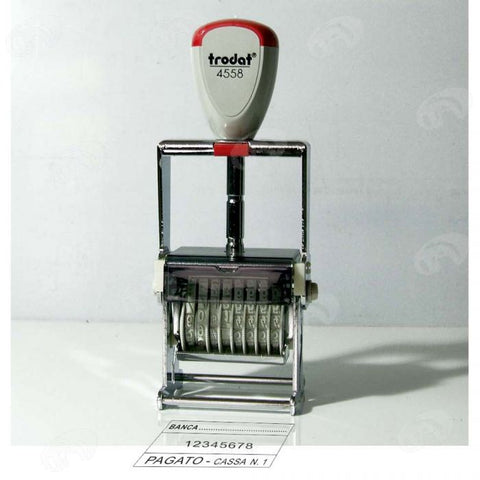 Numeratore Autoinchiostrante Metallo