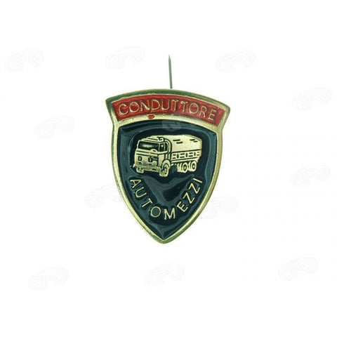 spilla Conduttore Automezzi