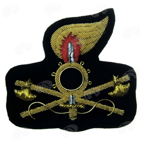 fregio ricamato Genio Guastatori