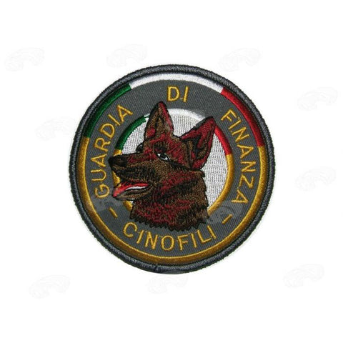 toppa ricamata Cinofili Guardia di Finanza