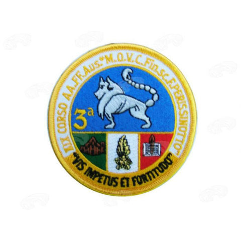 toppa ricamata XIX Corso Guardia di Finanza