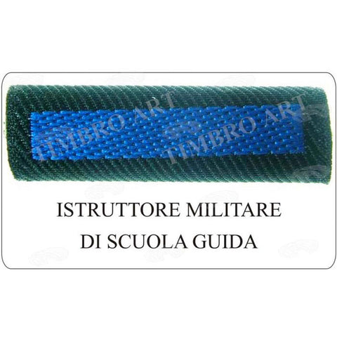 nastrino Istruttore Militare Scuola Guida