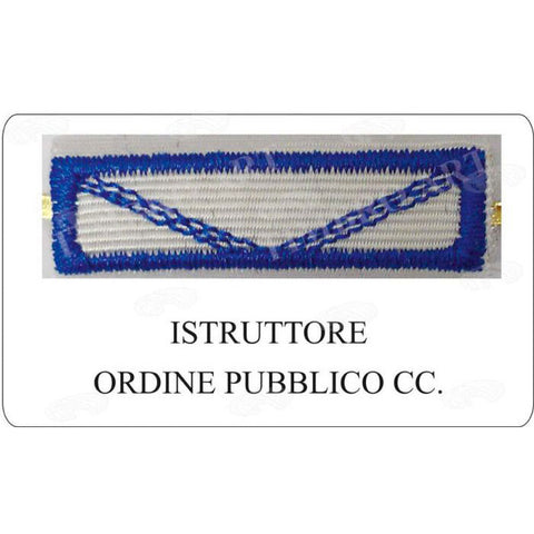 nastrino Istruttore Ordine Pubblico