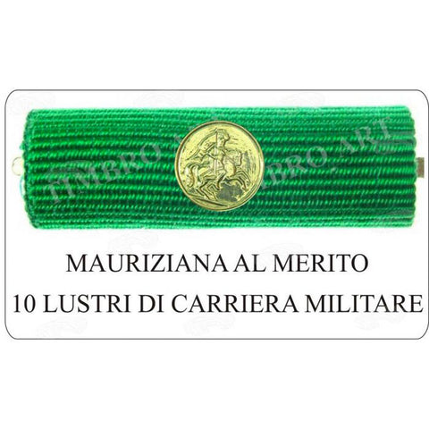 nastrino Mauriziana 10 lustri