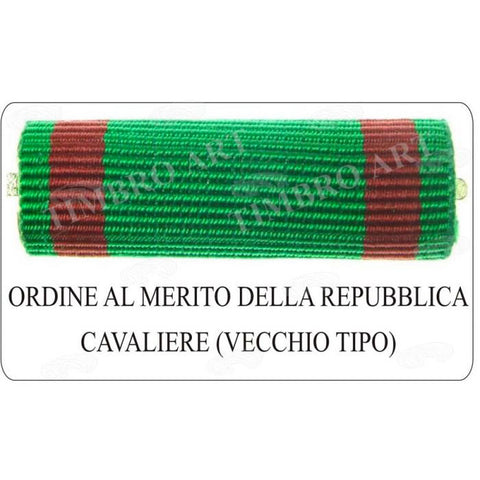 nastrino Merito della Repubblica Cavaliere Vecchio Tipo