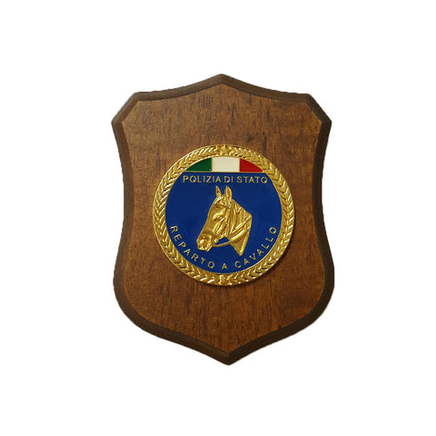 Mini Crest Polizia di Stato Reparto a Cavallo
