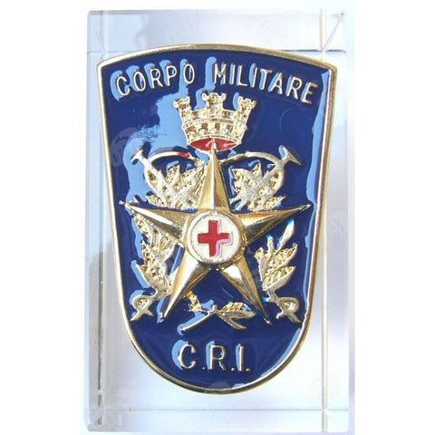 Fermacarte Croce Rossa Corpo Militare
