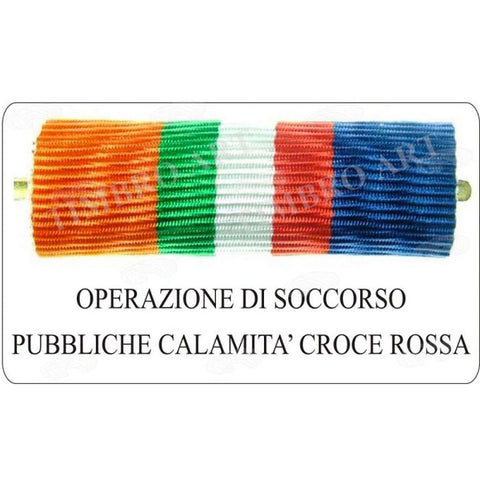 nastrino Operazione Soccorso Pubbliche C.R.I.