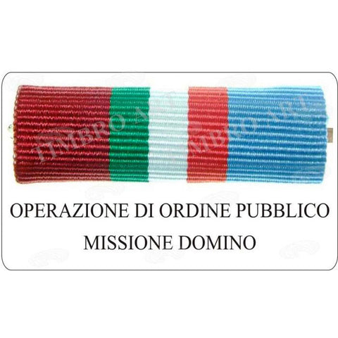 nastrino Ordine Pubblico Domino