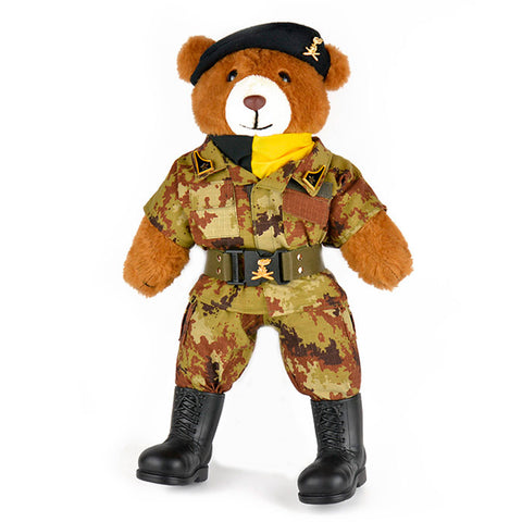 Orsetto Peluche Esercito