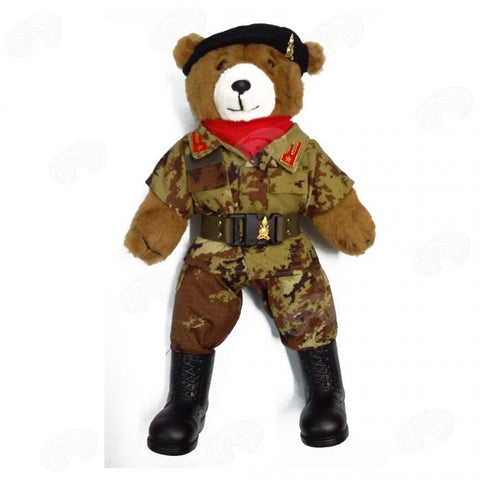 Orsetto Peluche Esercito