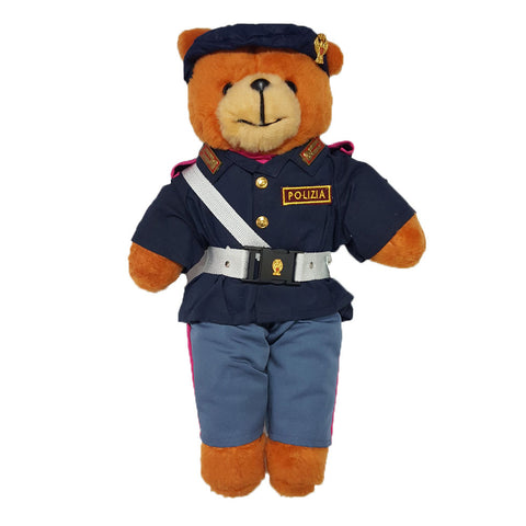 Orsetto Peluche Polizia di Stato