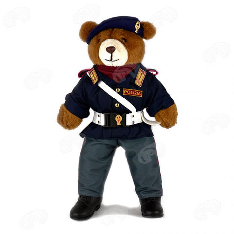 Orsetto Peluche Polizia di Stato