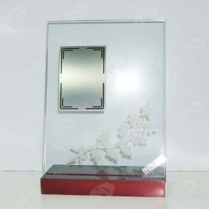 Porta Targa Cristallo