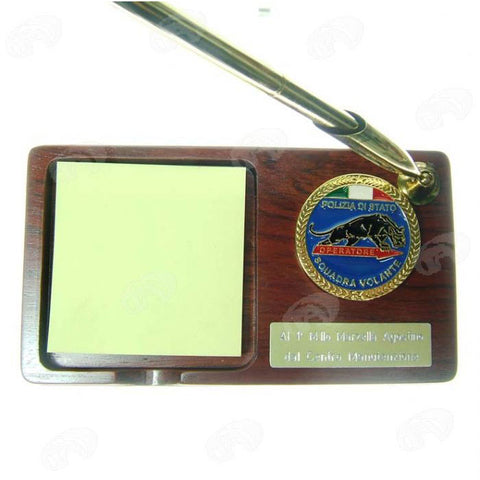 Portabiglietti con Penna Polizia di Stato Squadra Volante