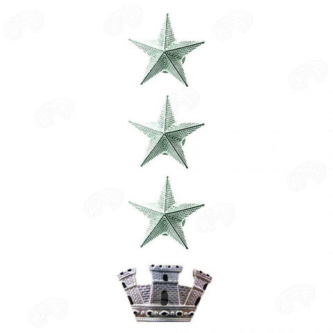 gradi in metallo Primo Dirigente