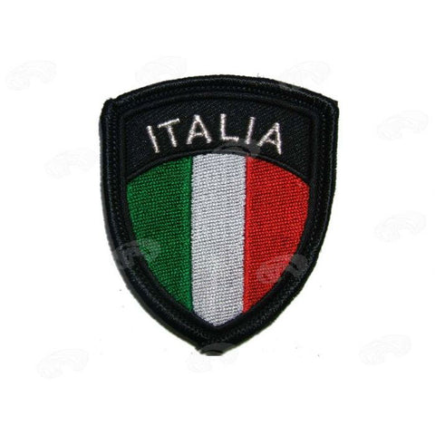 toppa ricamata Scudetto Italia