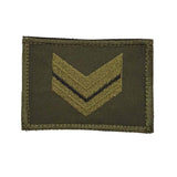 grado ricamato Sergente