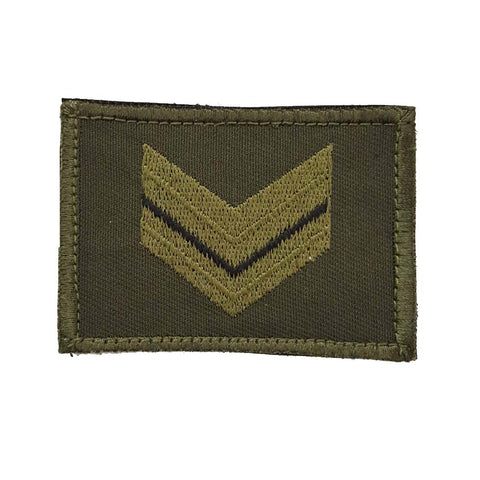 grado ricamato Sergente