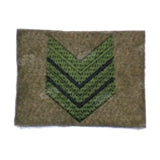 grado ricamato Sergente Maggiore