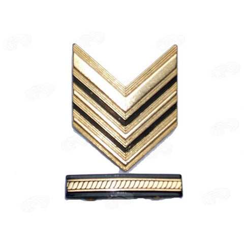 gradi in metallo Brigadiere Capo