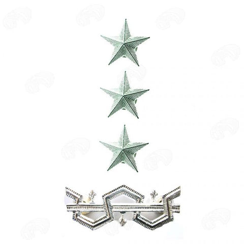 gradi in metallo Tenente Generale