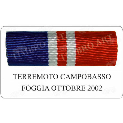 nastrino Terremoto Campobasso Croce Rossa Italiana