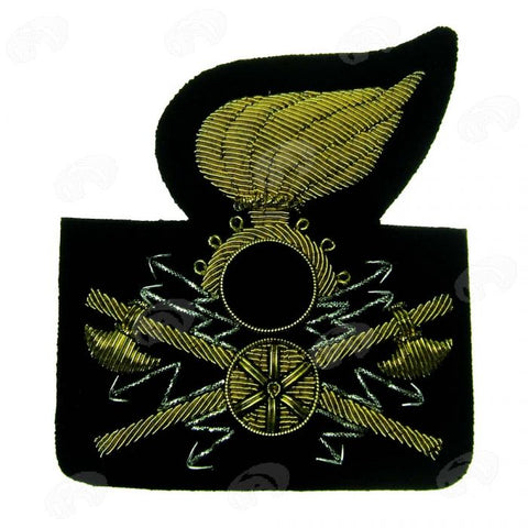 fregio ricamato Trasmissioni