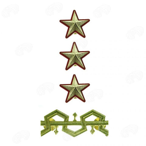 gradi in metallo Vice Capo della Polizia