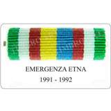 nastrino Emergenza Etna 91-92