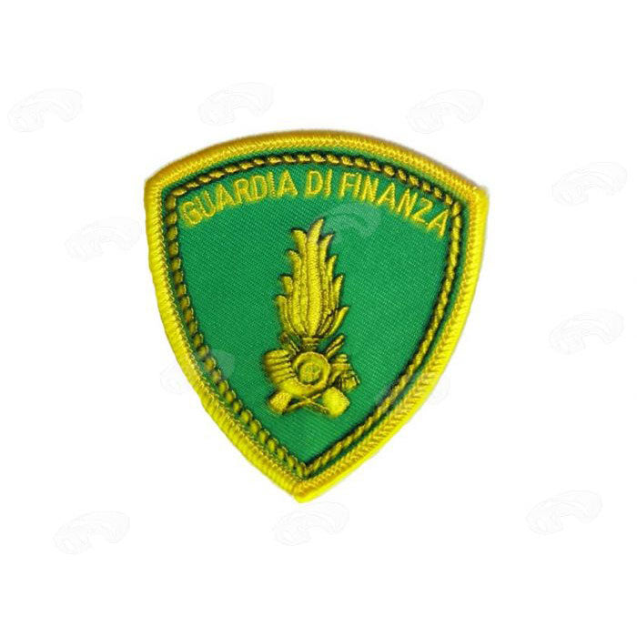 Toppa ricamata su tessuto scudetto Guardia di Finanza Timbro Art Toppa ricamata su tessuto scudetto Guardia di Finanza Timbro Art