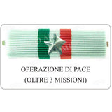 nastrino Operazione di Pace Oltre 3 Missioni