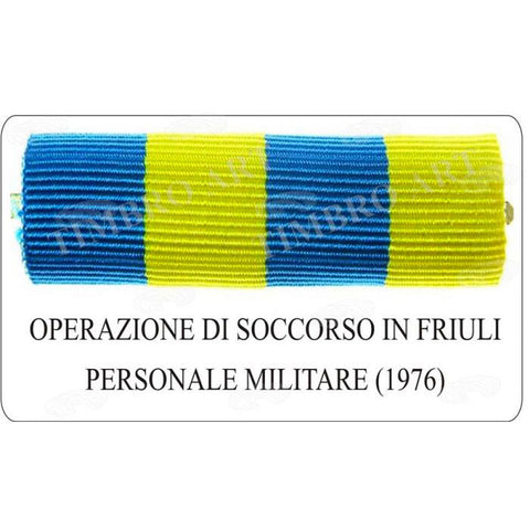 nastrino Operazione Soccorso Friuli