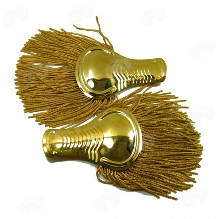 LICHENGTAI 2 Spalline Con Nappe In Metallo: Toppe Punk Con Catena E Frange Per Giacca, Vestito, Cappotto (oro/argento/nero) - 3