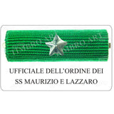nastrino Ufficiale SS. Maurizio e Lazzaro Ufficiale